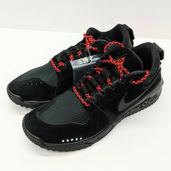 Nike ACG Dog Mountain Men's Black Red Hiking - Picture 3 of 12